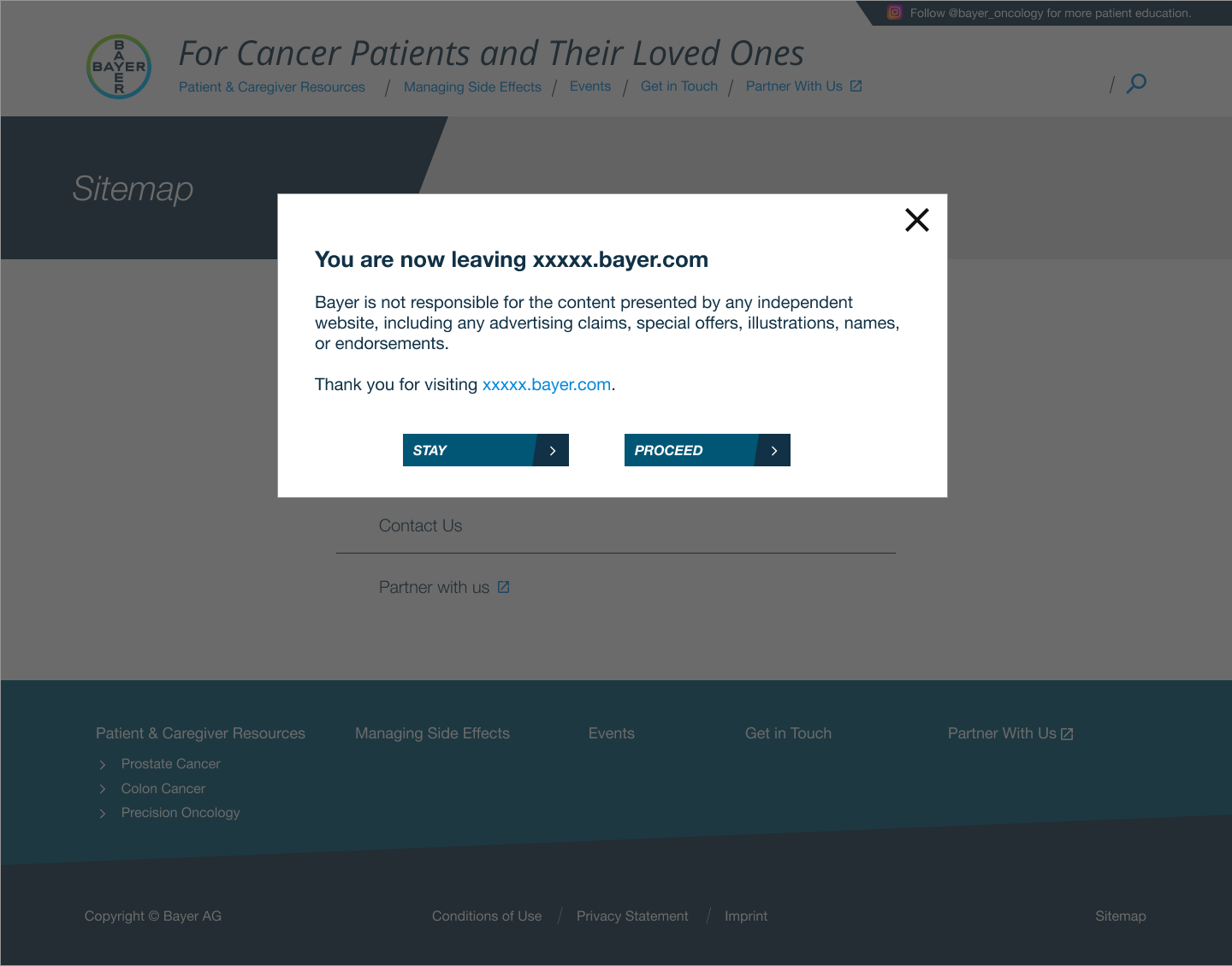 Bayer Pharmaceuticals Web Portal Desktop Design 13